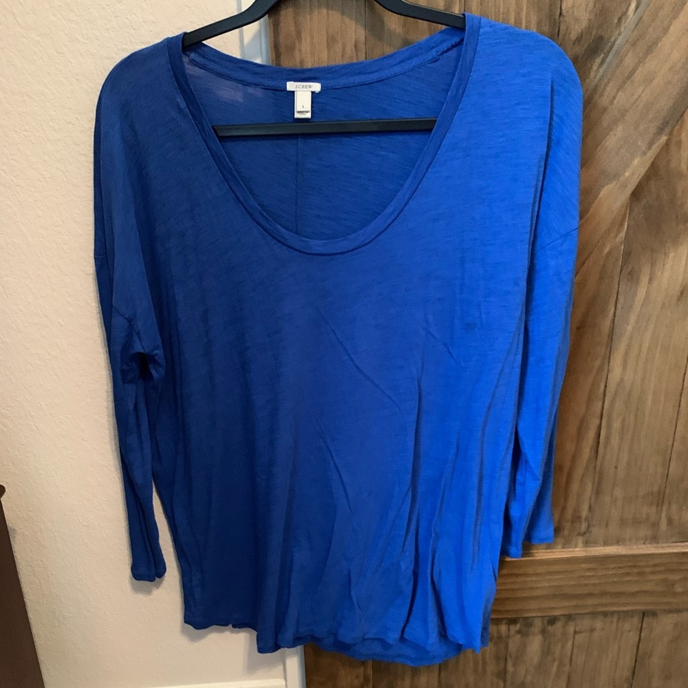 J. Crew 3/4 length tee